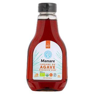 Jarabe de Agave Orgánico Raw 330g - Manare