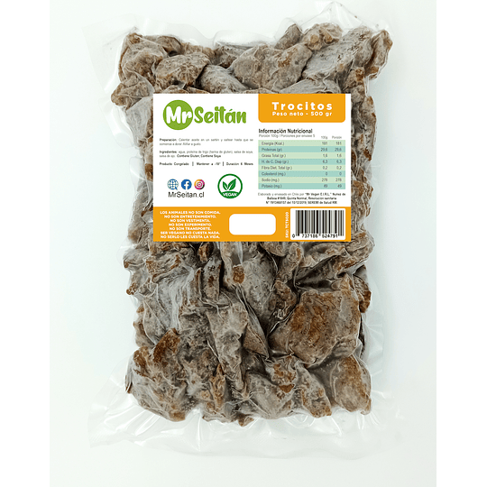 Mr. Seitan 500g - Trocitos