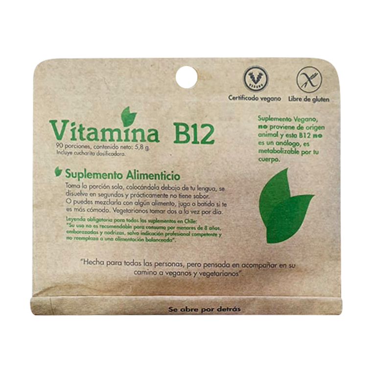 Vitamina B12 en polvo (5,8g) - Dulzura Natural  1