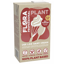 Flora Professional - Crema Vegetal Multipropósito, 1L