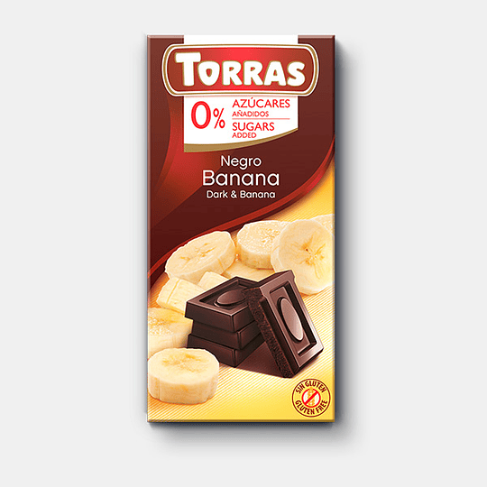 Barra de Chocolate Torras 75g - Banana