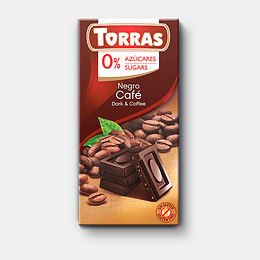 Barra de Chocolate Torras 75g - Café