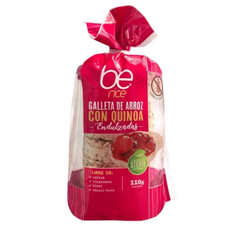 Galletas de Arroz Endulzadas - Be Rice  1