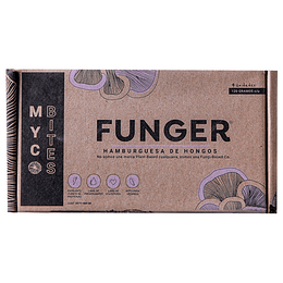Funger (4 hamburguesas de hongos) - Myco Bites