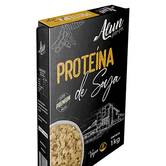 Proteina de Soya Premium, 1kg - Alun