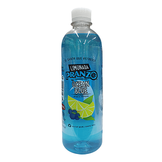 Limonada Ocean Blue 475ml - Pranzo (botella plast.)