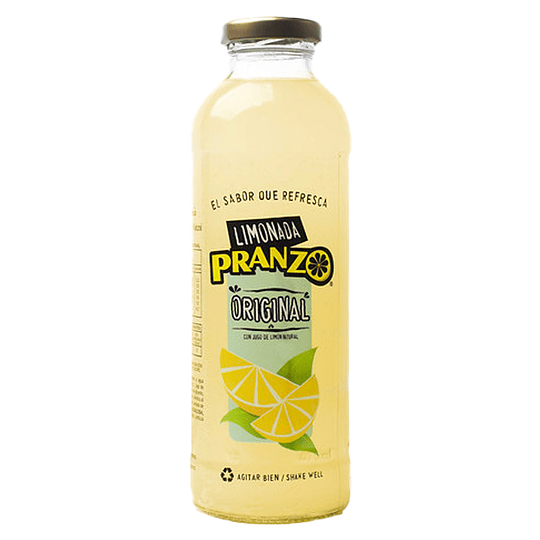 Limonada Original 475ml - Pranzo (botella vidrio)