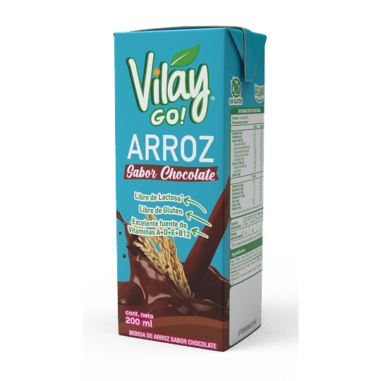 Bebida Vegetal Vilay Arroz Chocolate 200ml