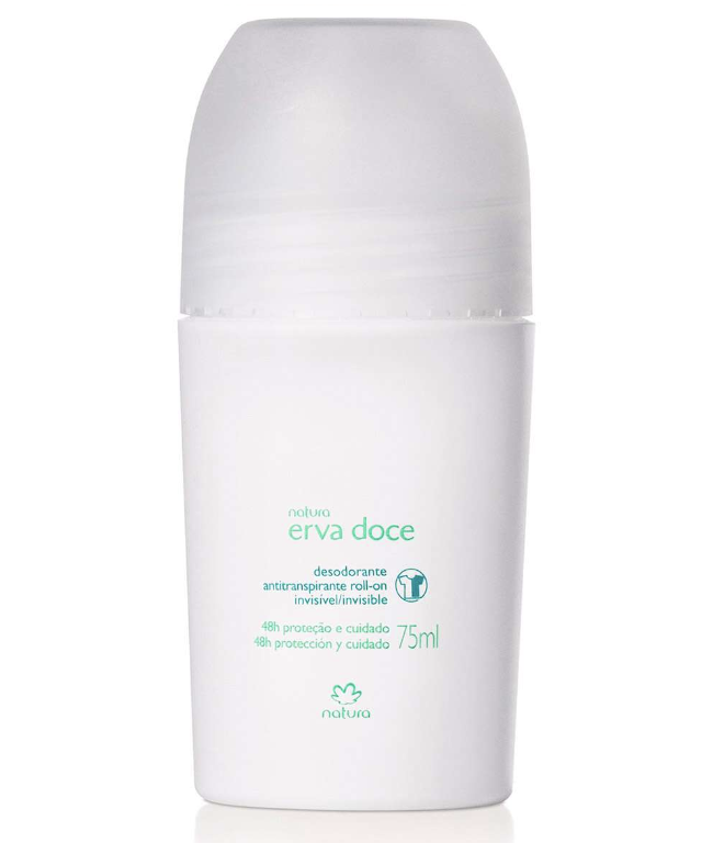 Desodorante antitranspirante roll-on Invisible Erva Doce ...
