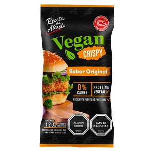 Vegan Crispy (tipo pollo) - Receta del Abuelo