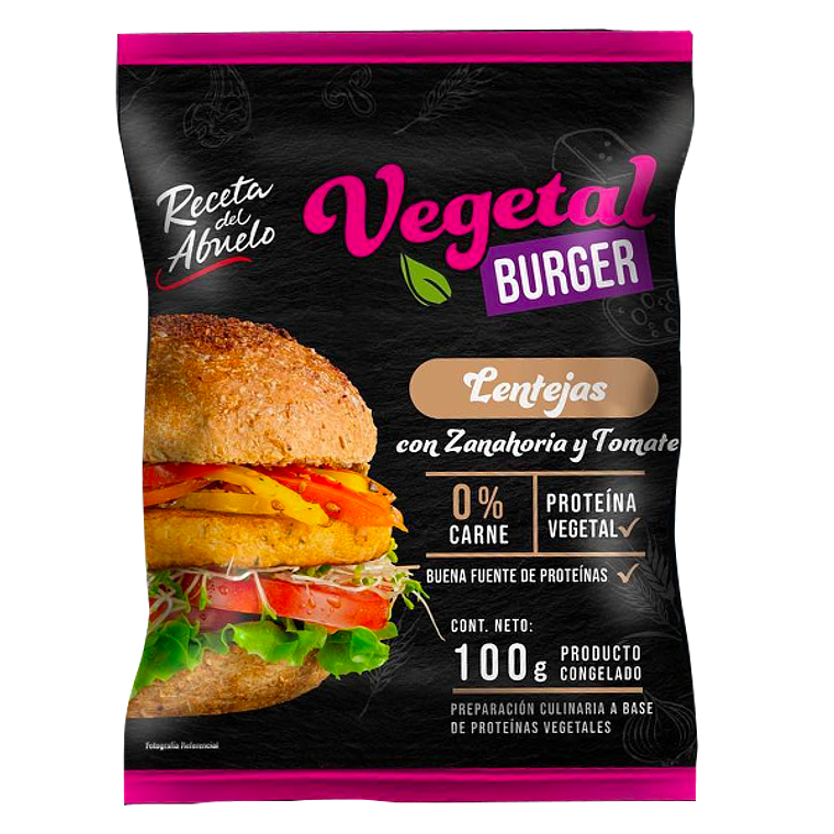 Hamburguesa Receta del Abuelo: Lentejas 1