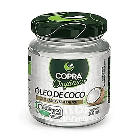 Aceite de Coco Orgánico Sin Sabor, Copra - 200ml