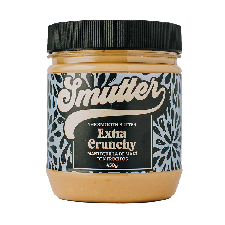 Mantequilla de Maní Smutter EXTRA CRUNCHY - 450g 1