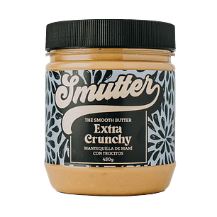 Mantequilla de Maní Smutter EXTRA CRUNCHY - 450g
