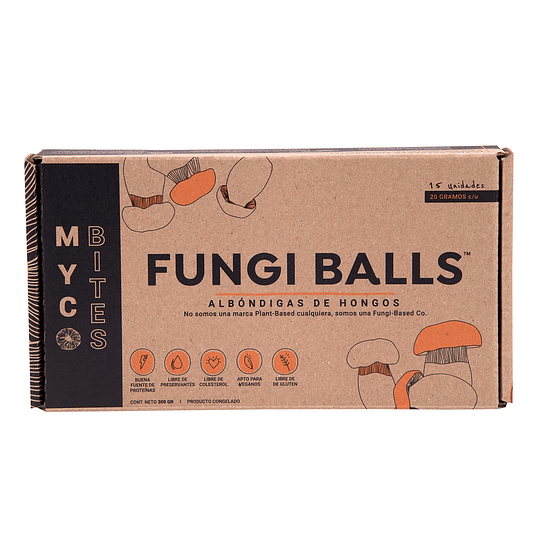 Fungi Balls (albóndigas de hongos) - Myco Bites