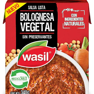 Bolognesa Vegetal - Wasil