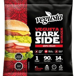 Hamburguesa Individual Dark Side - Vegusta