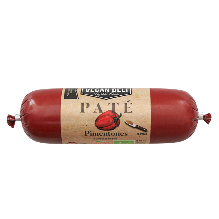 Paté Vegetal Pimentón - Vegan Deli 1
