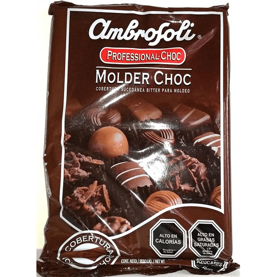 Cobertura de Chocolate para moldeo - Molder Choc, Ambrosoli