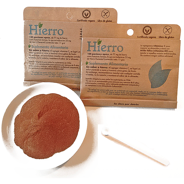 Hierro en polvo (11g) - Dulzura Natural 1