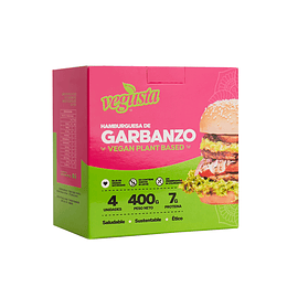 Hamburguesas de Garbanzos  - Vegusta (4 unidades)