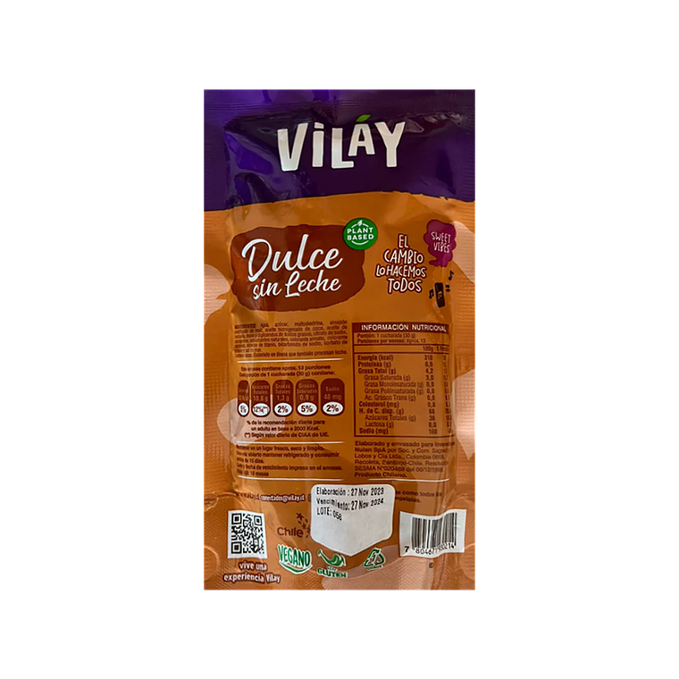 Dulce Sin Leche 400g - Vilay 2