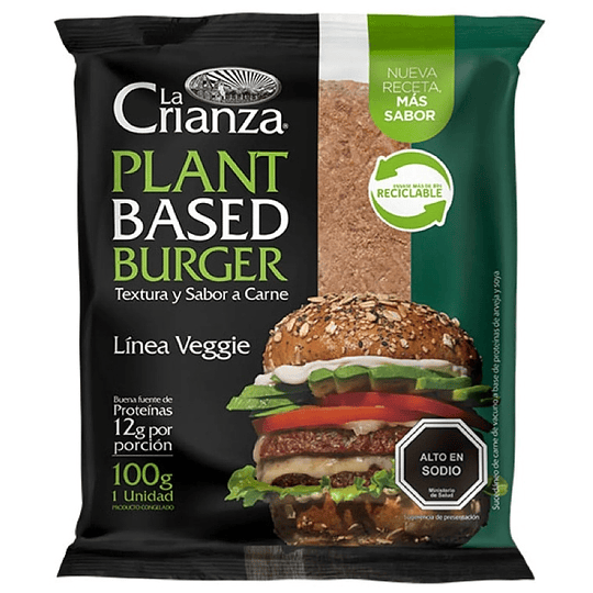 Plant Based Burger - La Crianza