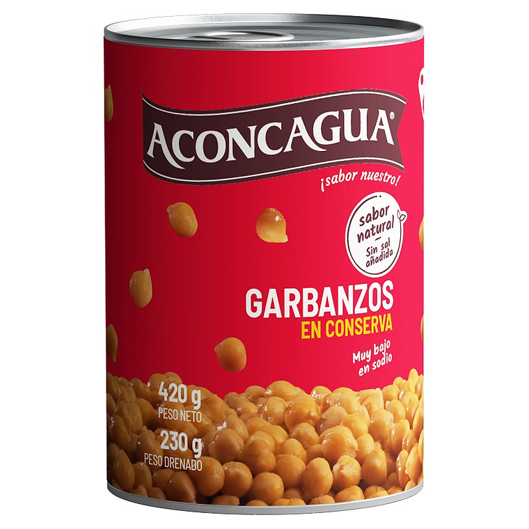 Garbanzos en Conserva - Aconcagua 1