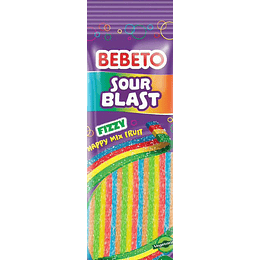 Gomitas Ácidas Mix Frutas (Fizzy Mix Fruit) - Bebeto