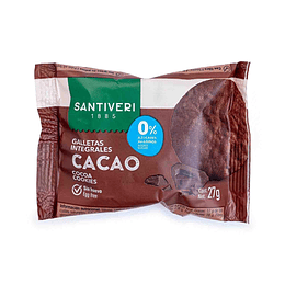 Galletas Santiveri Cacao Sin Azúcar 3un
