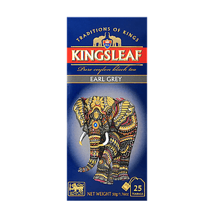 Té Earl Gray 25 bolsas - Kingsleaf