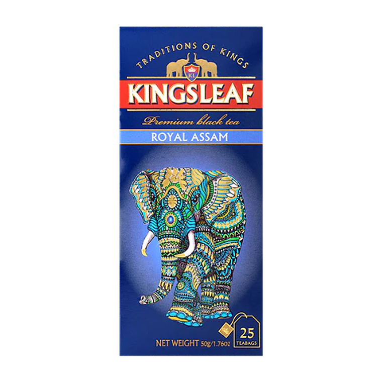 Té Verde Royal Assam 25 bolsas - Kingsleaf 1