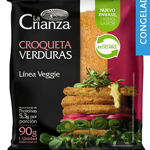 Croqueta de Verduras - La Crianza (90g)