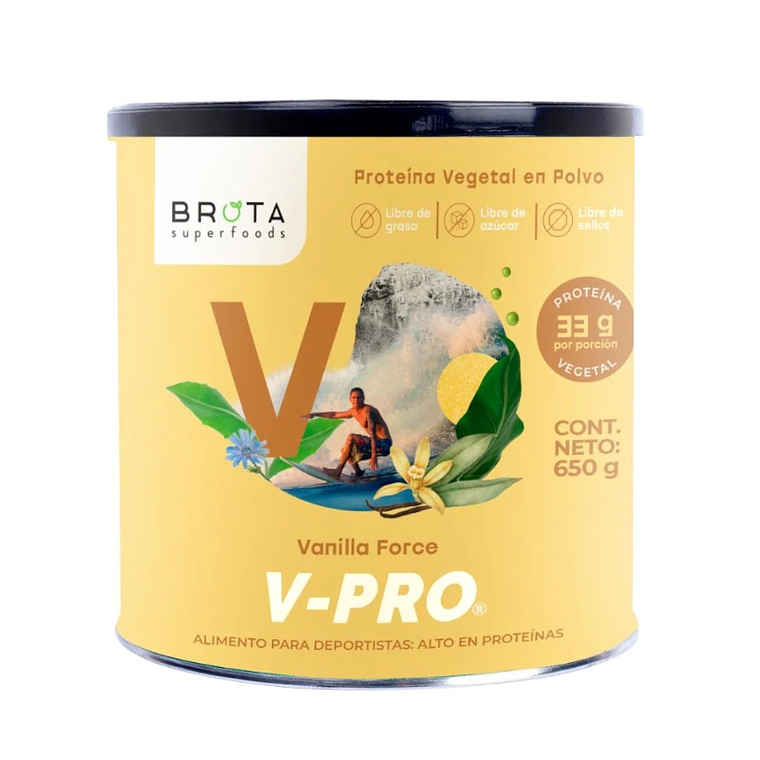 Proteina en Polvo V-Pro sabor vainilla 1