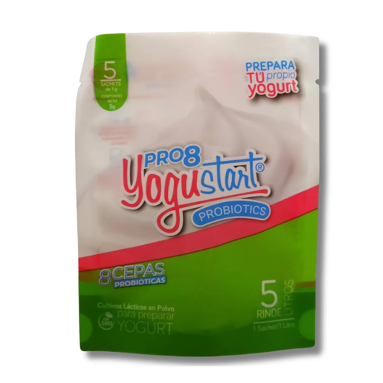 Yogustart: Cultivo lactico en polvo - 5 sachets de 5g 1