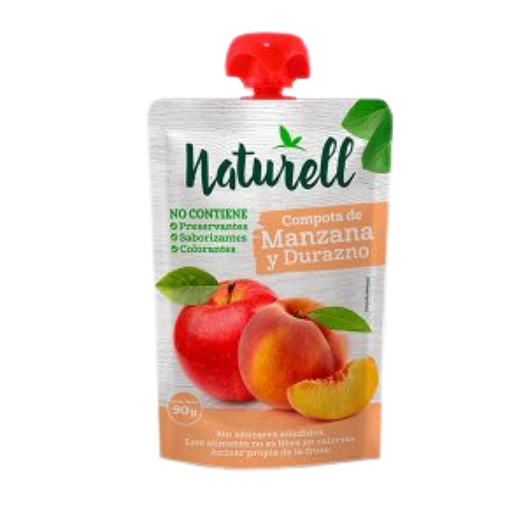 Compota de Manzana y Durazno - PF 1