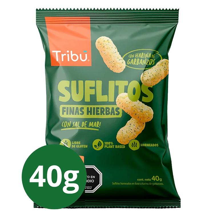 Suflitos Finas Hierbas, 40g - Tribu 1