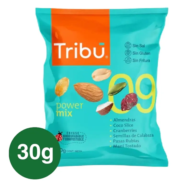 Frutos Secos: Power Mix 30g - Tribu 1