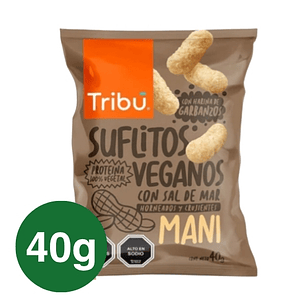 Suflitos Maní, 40g - Tribu
