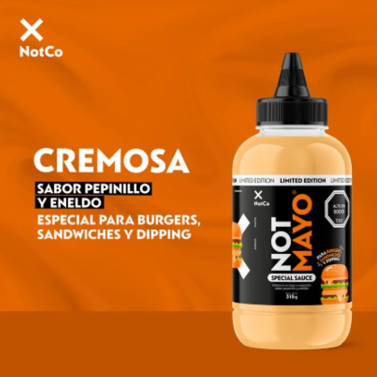 Not Mayo Salsa Especial 315g 2