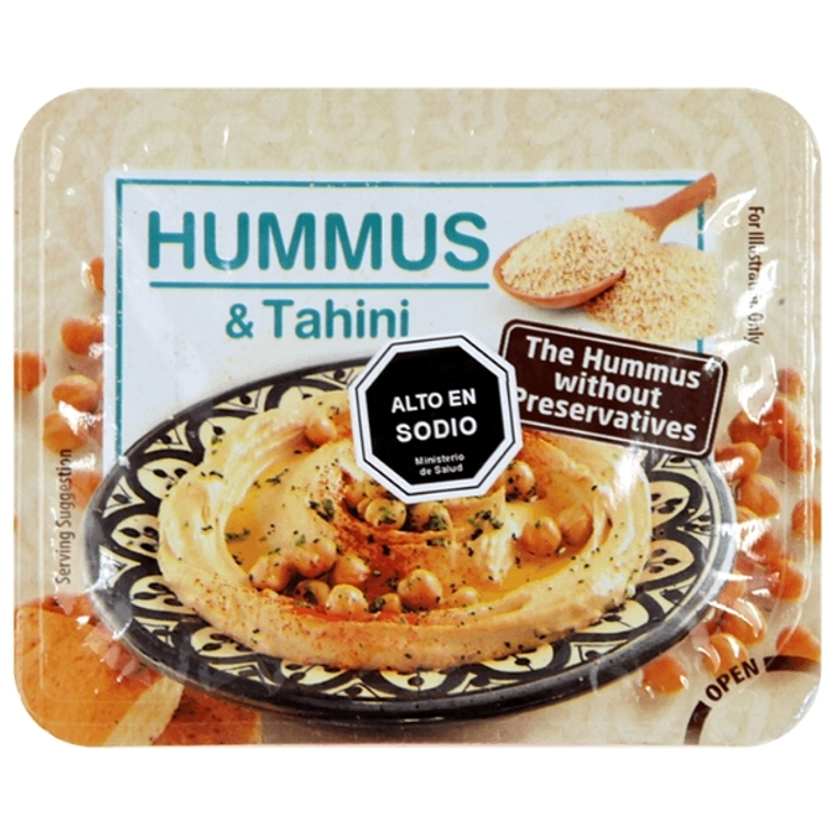 Hummus con tahini, 100g 1