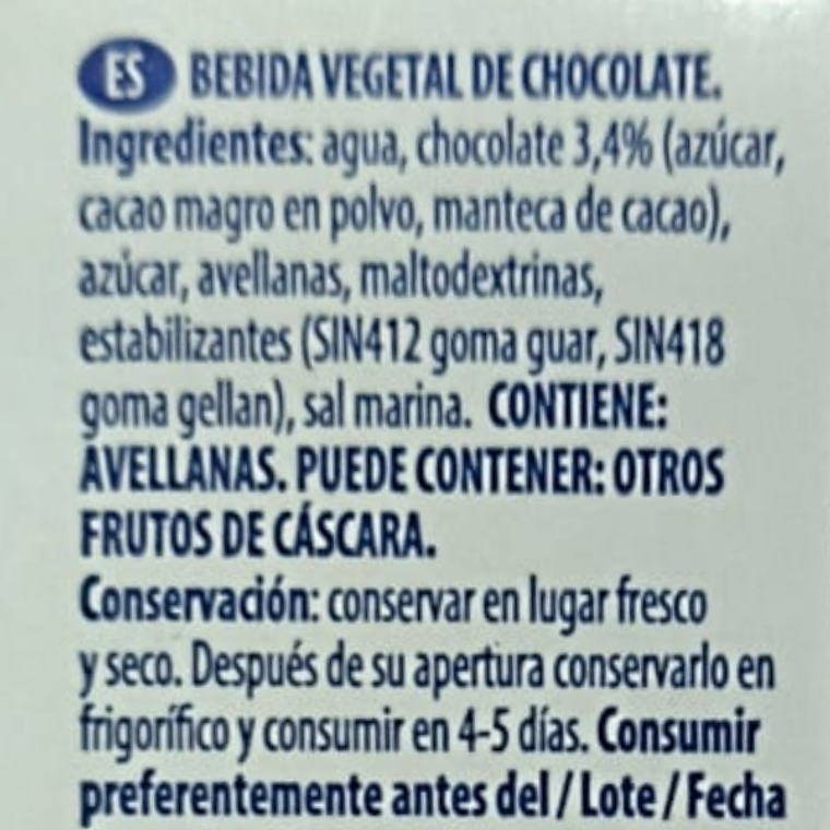 Bebida Vegetal Orasi Chocolate 500ml (vence: 05/02/2026) 2