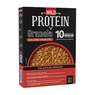 Wild Protein Granola Golden Crunchy, 300 g