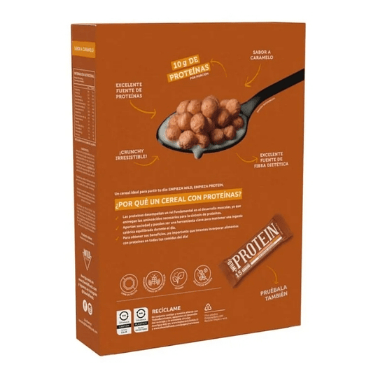 Cereal Wild Protein Sabor Caramelo 280g