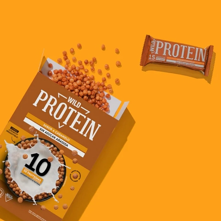 Cereal Wild Protein Sabor Caramelo 280g 3