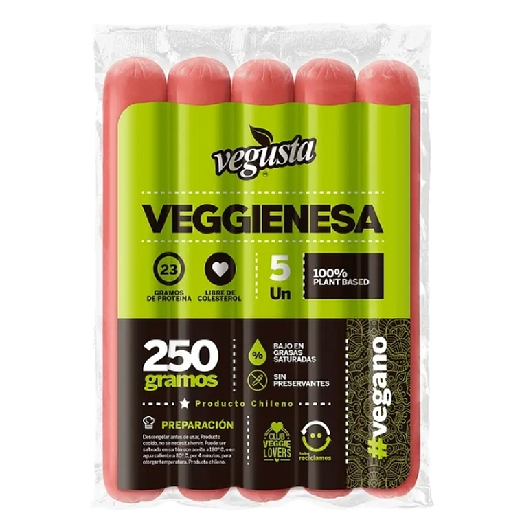 Vienesa Vegetal Tradicional - Vegusta 1