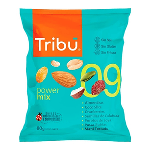 Frutos Secos: Power Mix 80g - Tribu