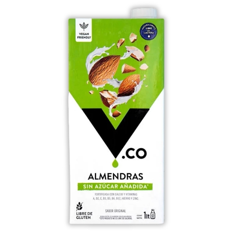 Bebida de Almendras Sin Azúcar 1L - V.co (vence: 20/02/2026) 1