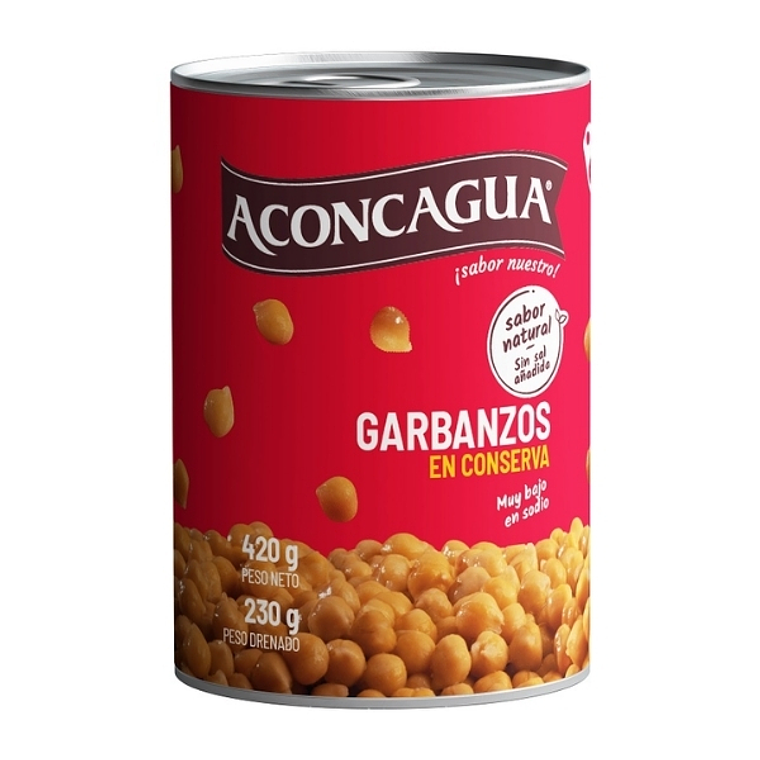 Garbanzos en Conserva - Aconcagua 1