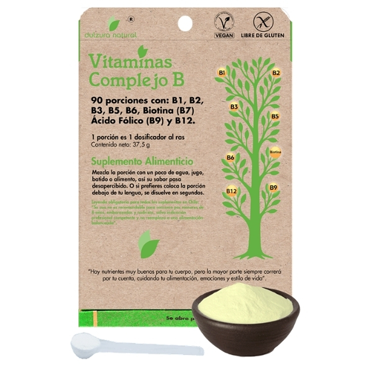 Vitaminas Complejo B - Dulzura Natural 1
